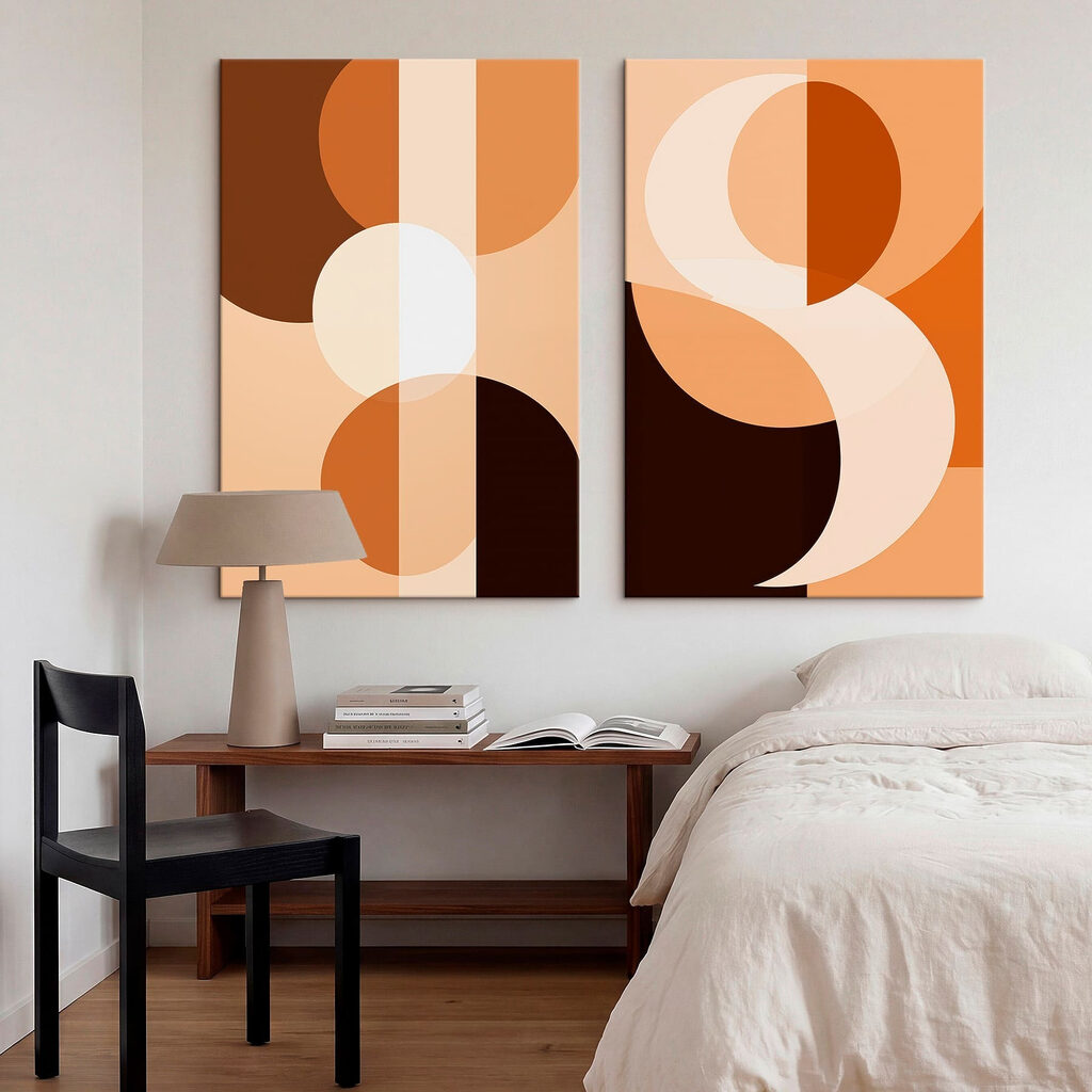 Formas abstratas quentes — interior 2