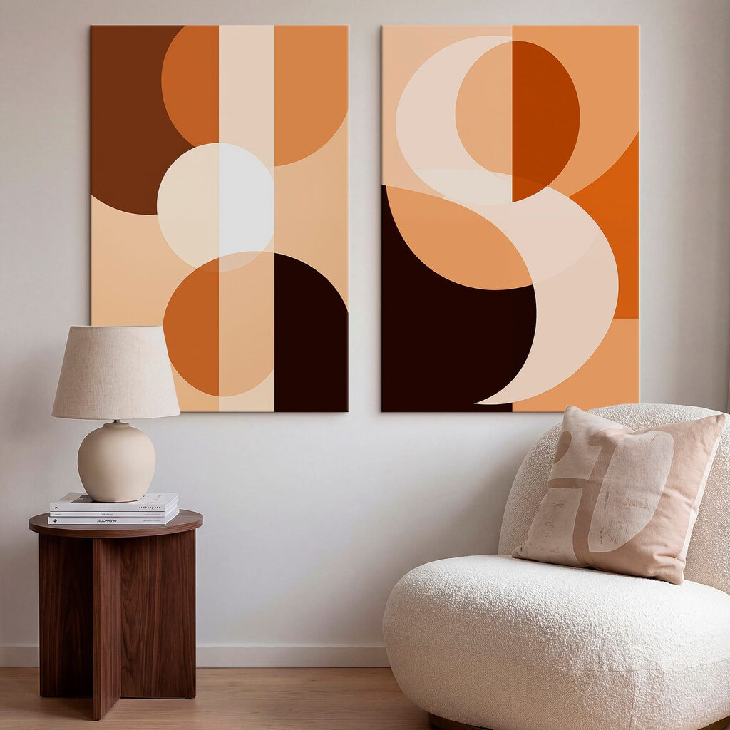 Formas abstratas quentes — interior 3