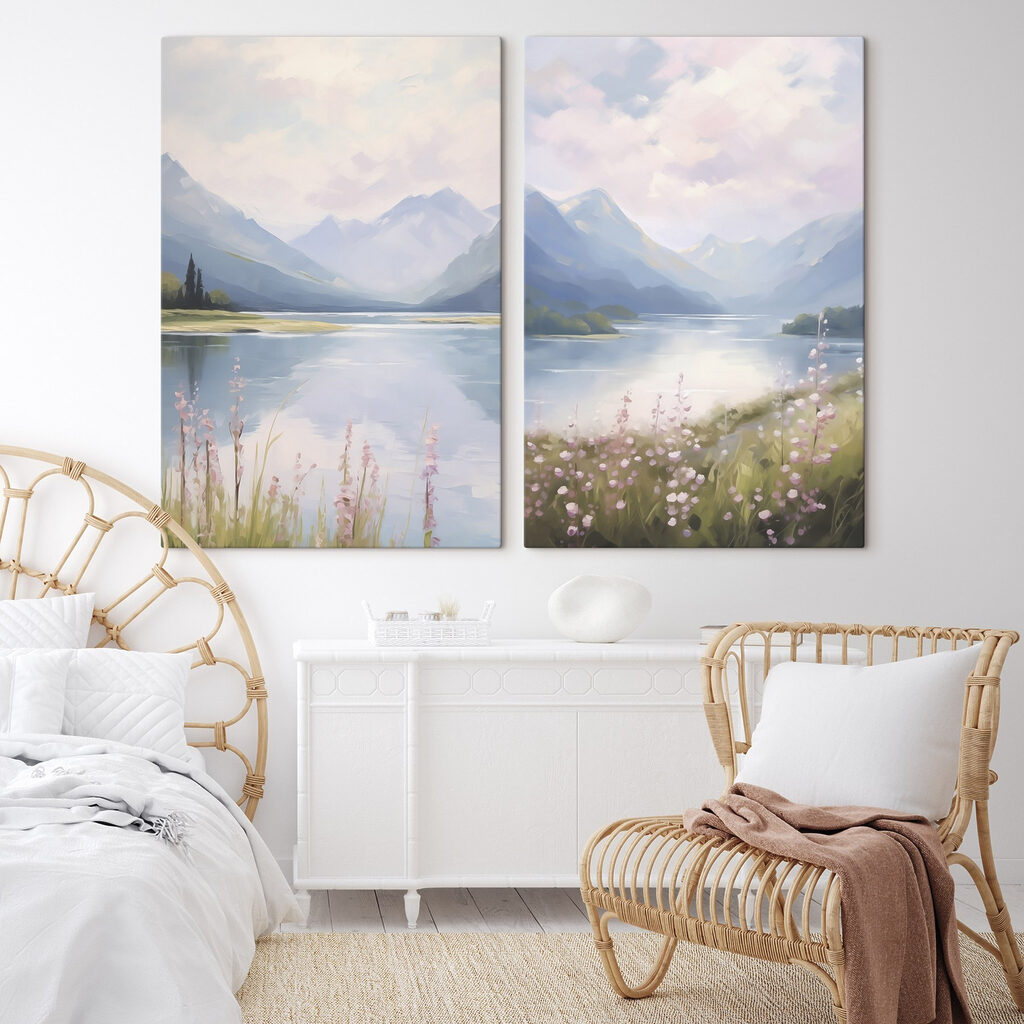 Lago entre serras — interior 1