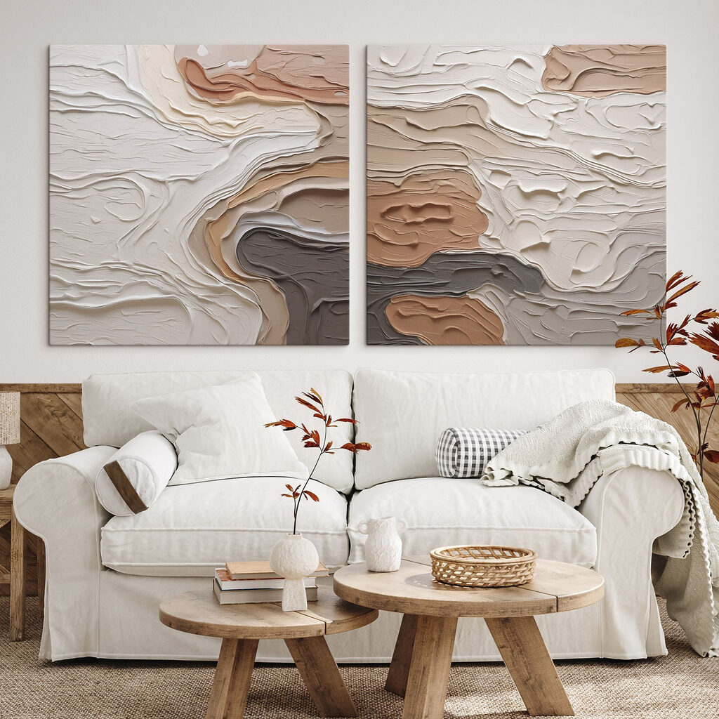 Linhas fluidas terrosas — interior 1