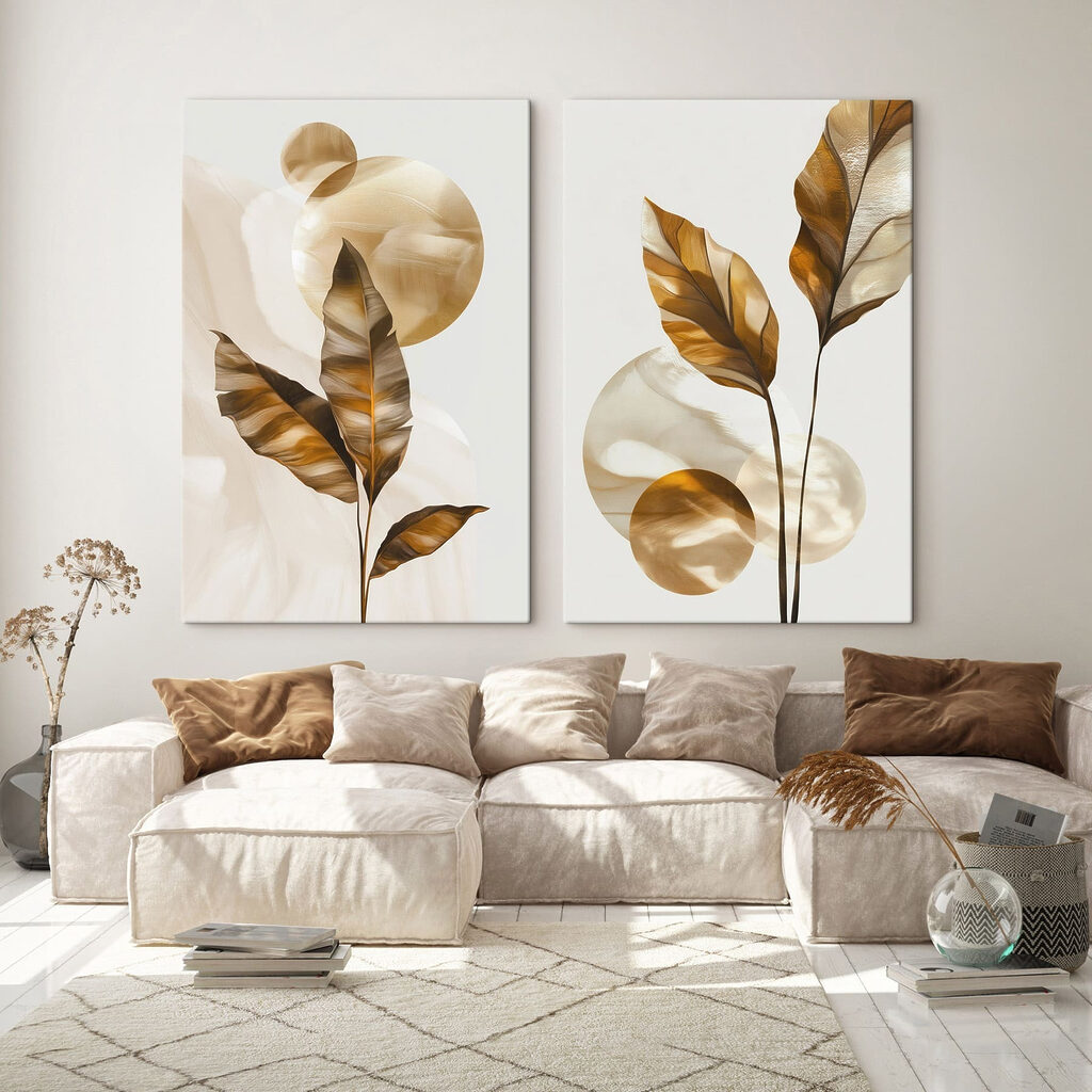 Formas orgânicas terrosas — interior 1