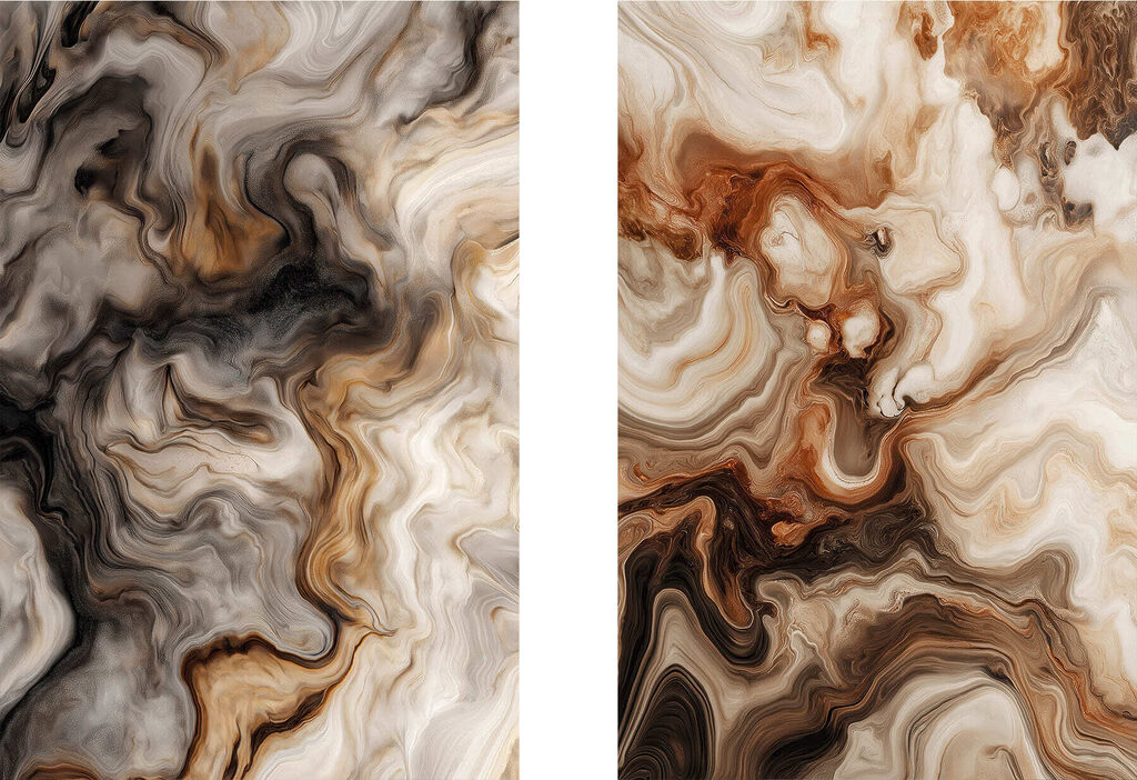 Terra em turbilhão — design completo