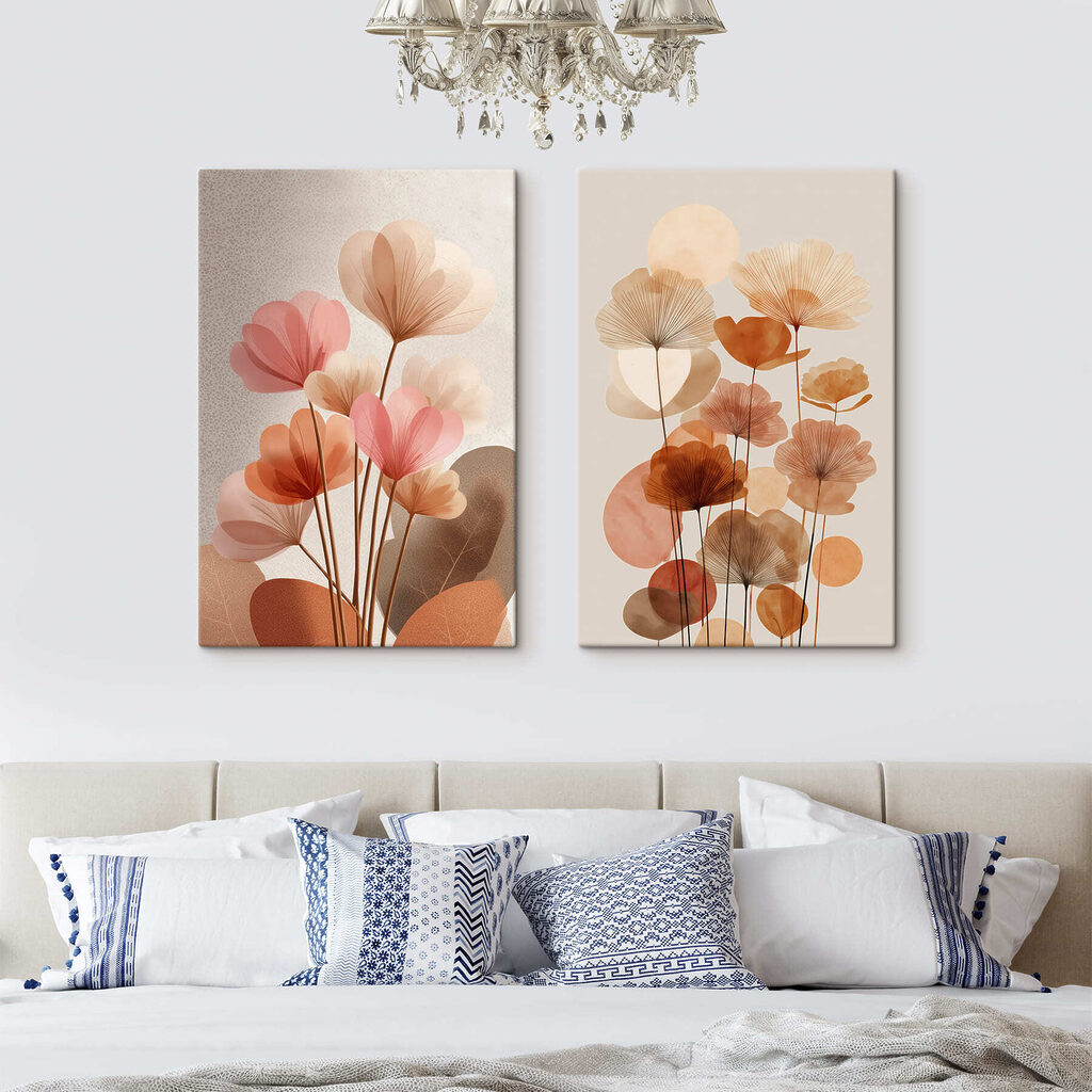 Flores em hastes altas — interior 1