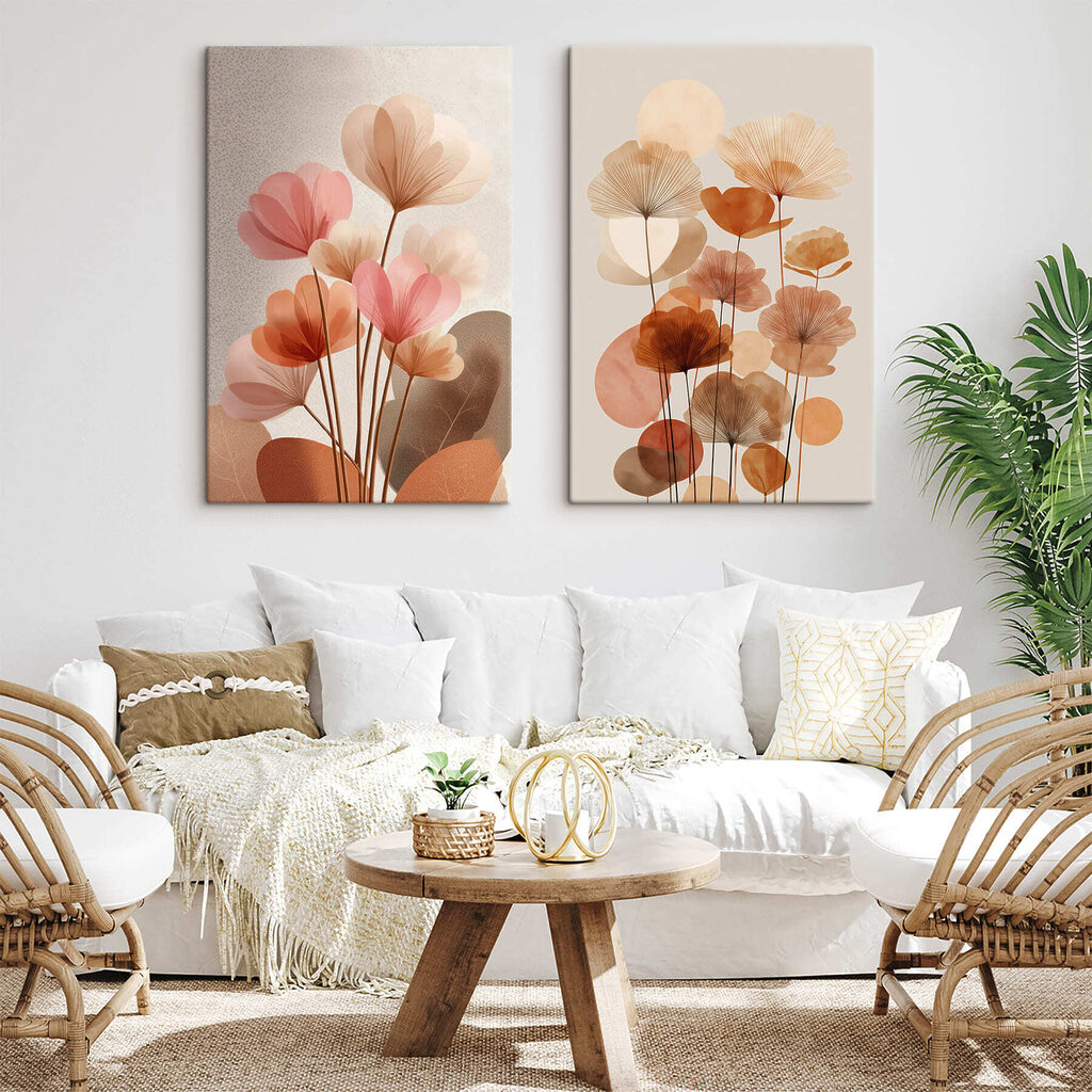 Flores em hastes altas — interior 2