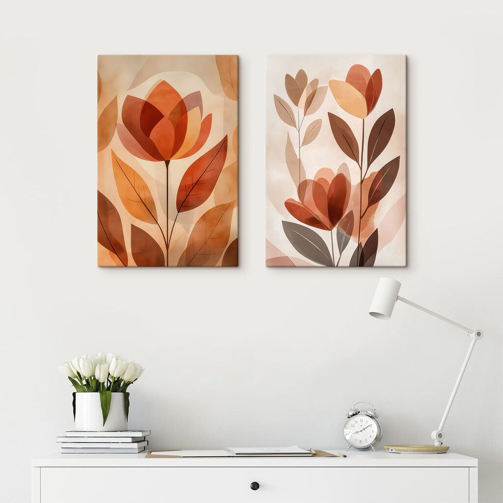 Flores como chamas — interior 2