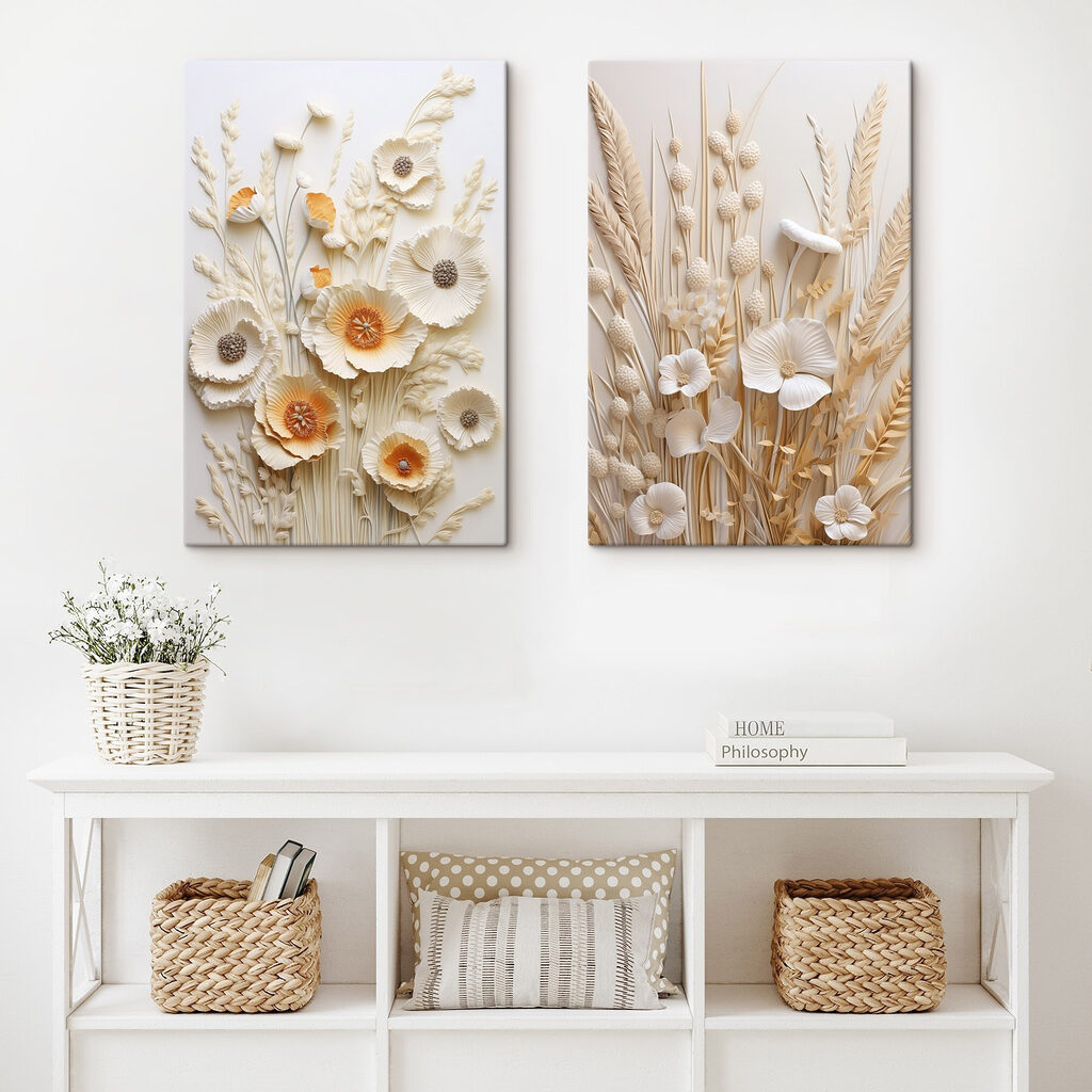 Flores silvestres e espigas — interior 2