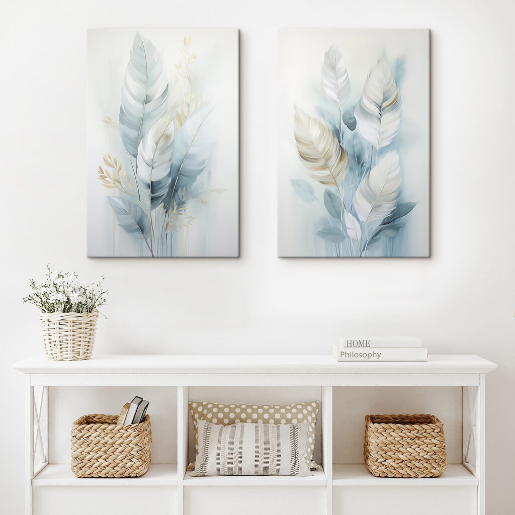 Penas e folhas — interior 2