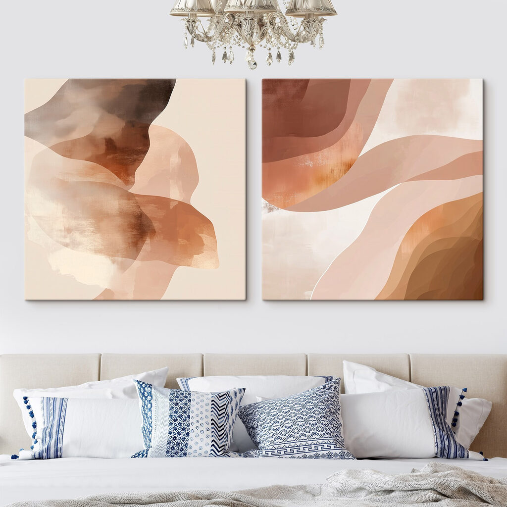 Formas abstratas quentes — interior 1