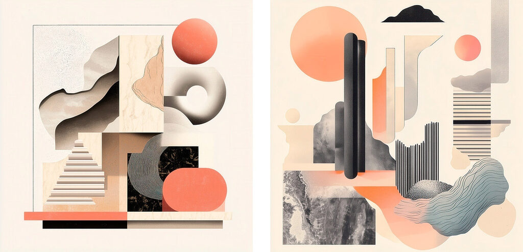Paisagem de formas — design completo