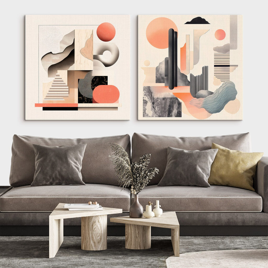 Paisagem de formas — interior 1