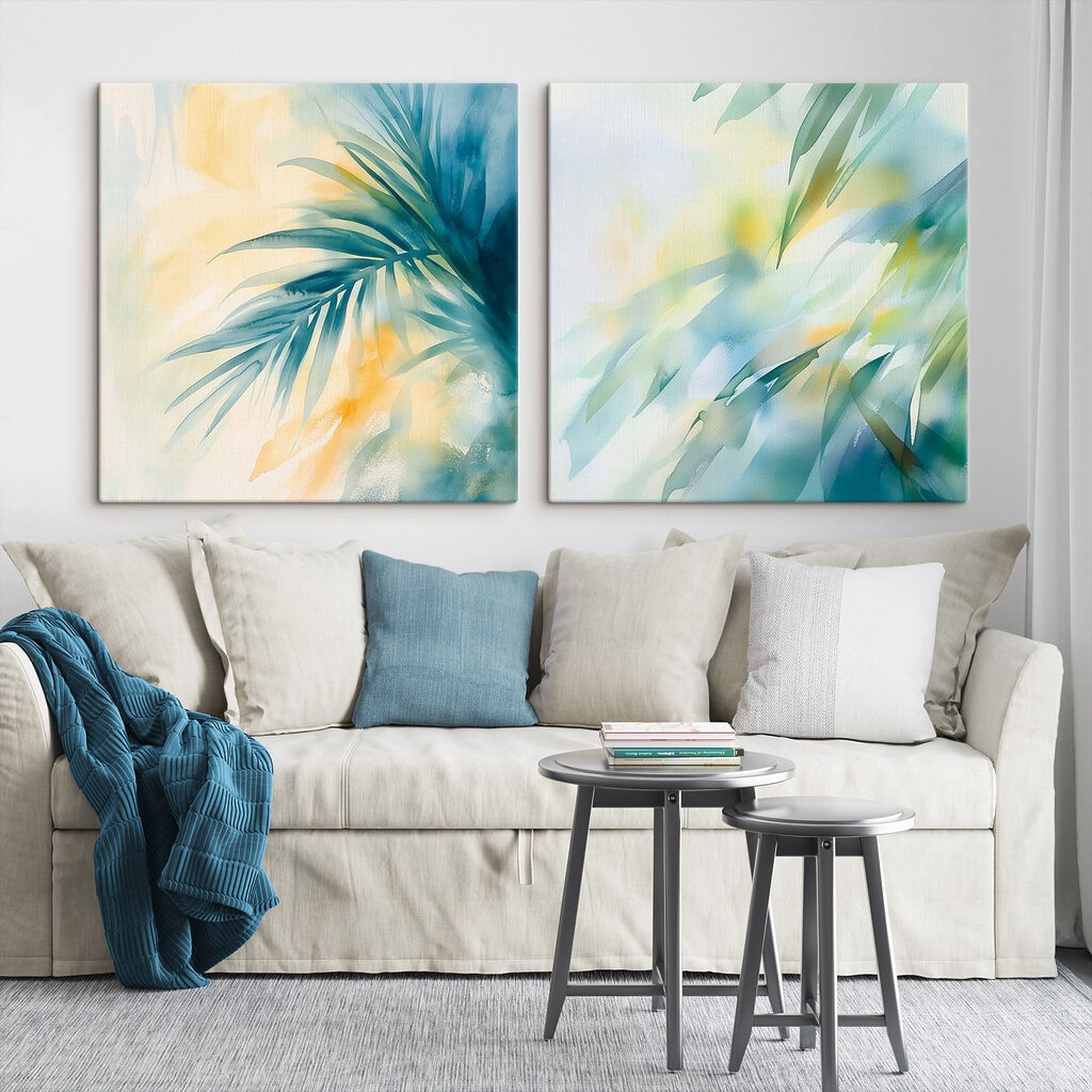 Sol entre folhas verdes — interior 2