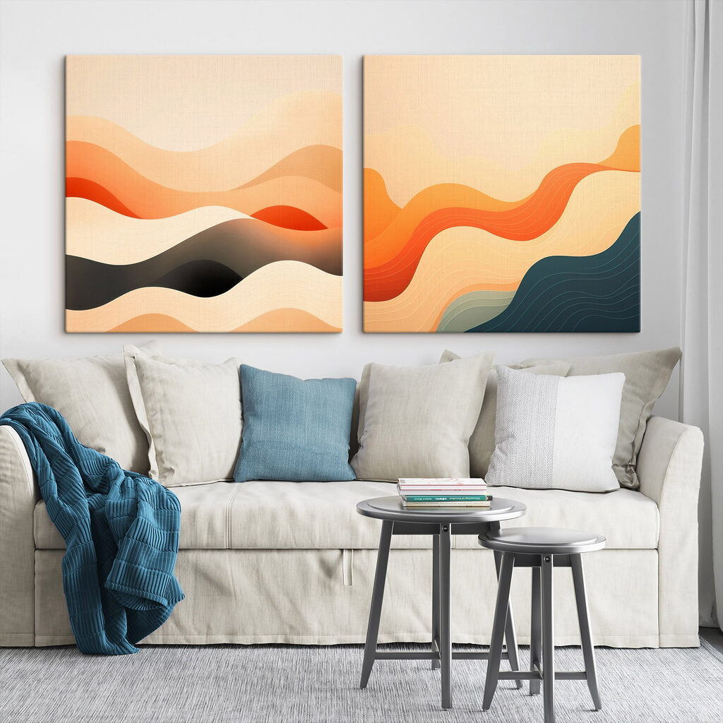 Ondas com brilho solar — interior 2