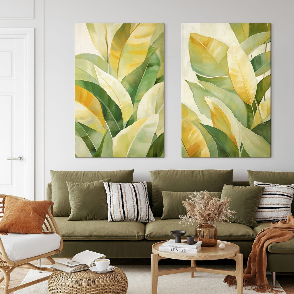 Folhas vivas e suaves — interior 2