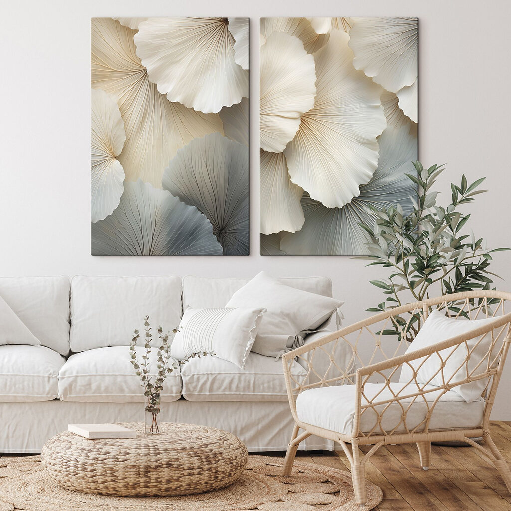Folhas de bordas onduladas — interior 1