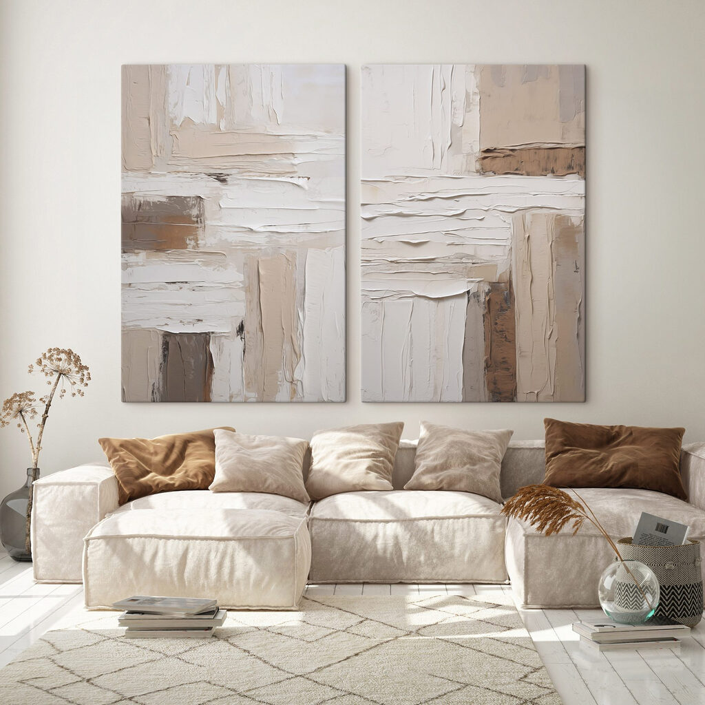 Traços brancos sobre areia — interior 2