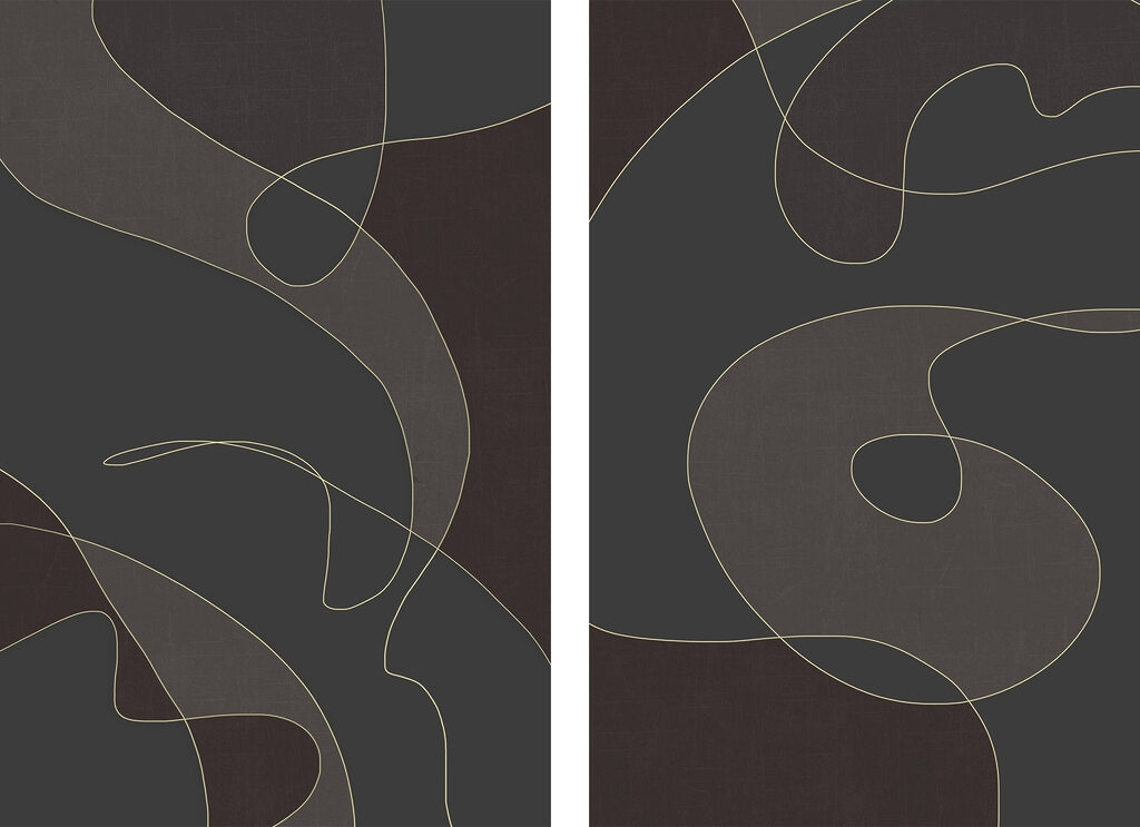 Linhas que vagueiam — design completo