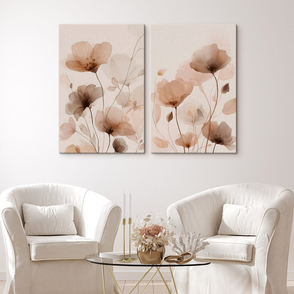 Flores suaves — interior 1