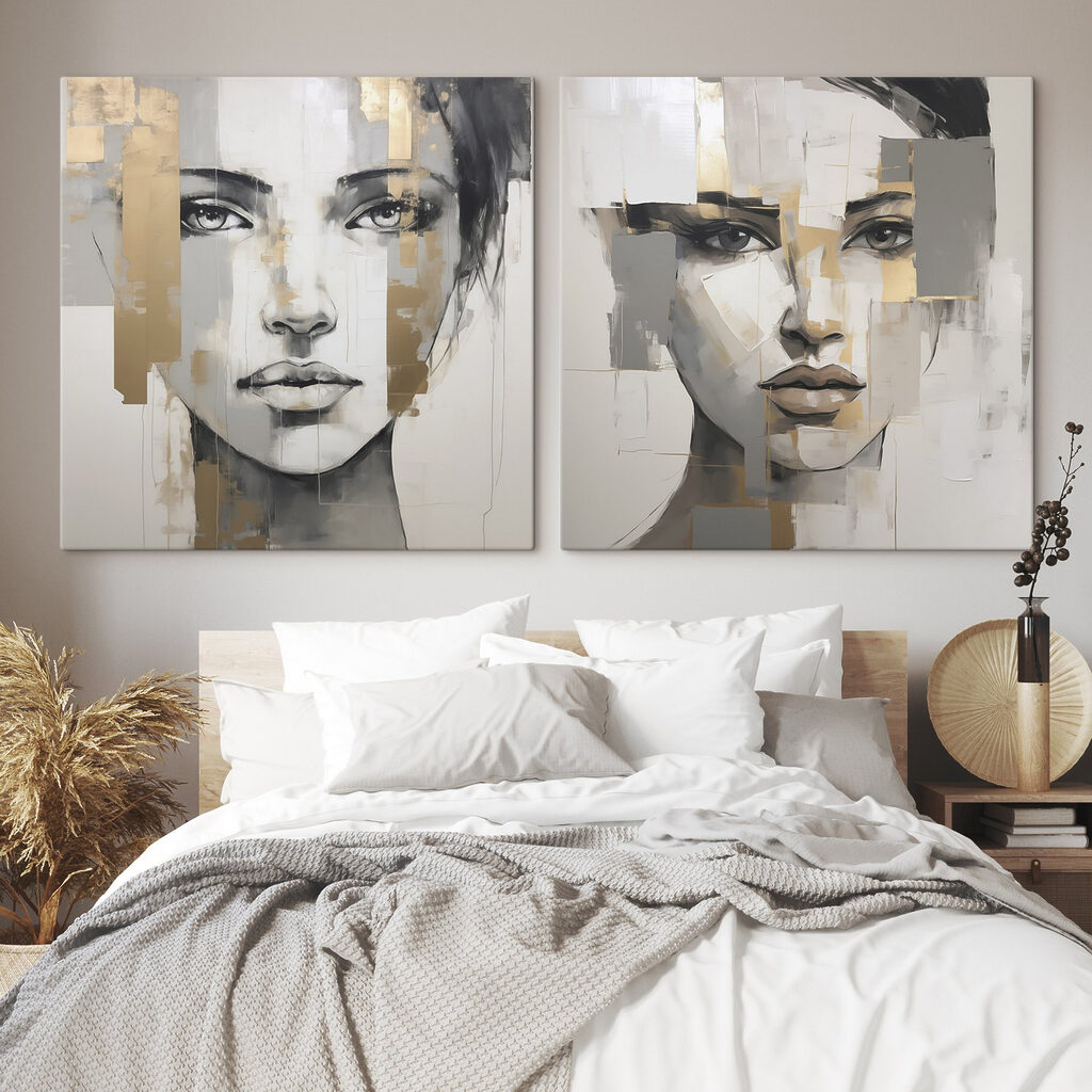 Dois olhares em fragmentos — interior 2
