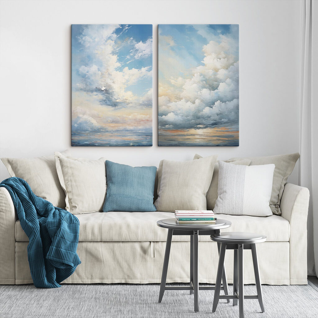 Céu cheio de nuvens — interior 2
