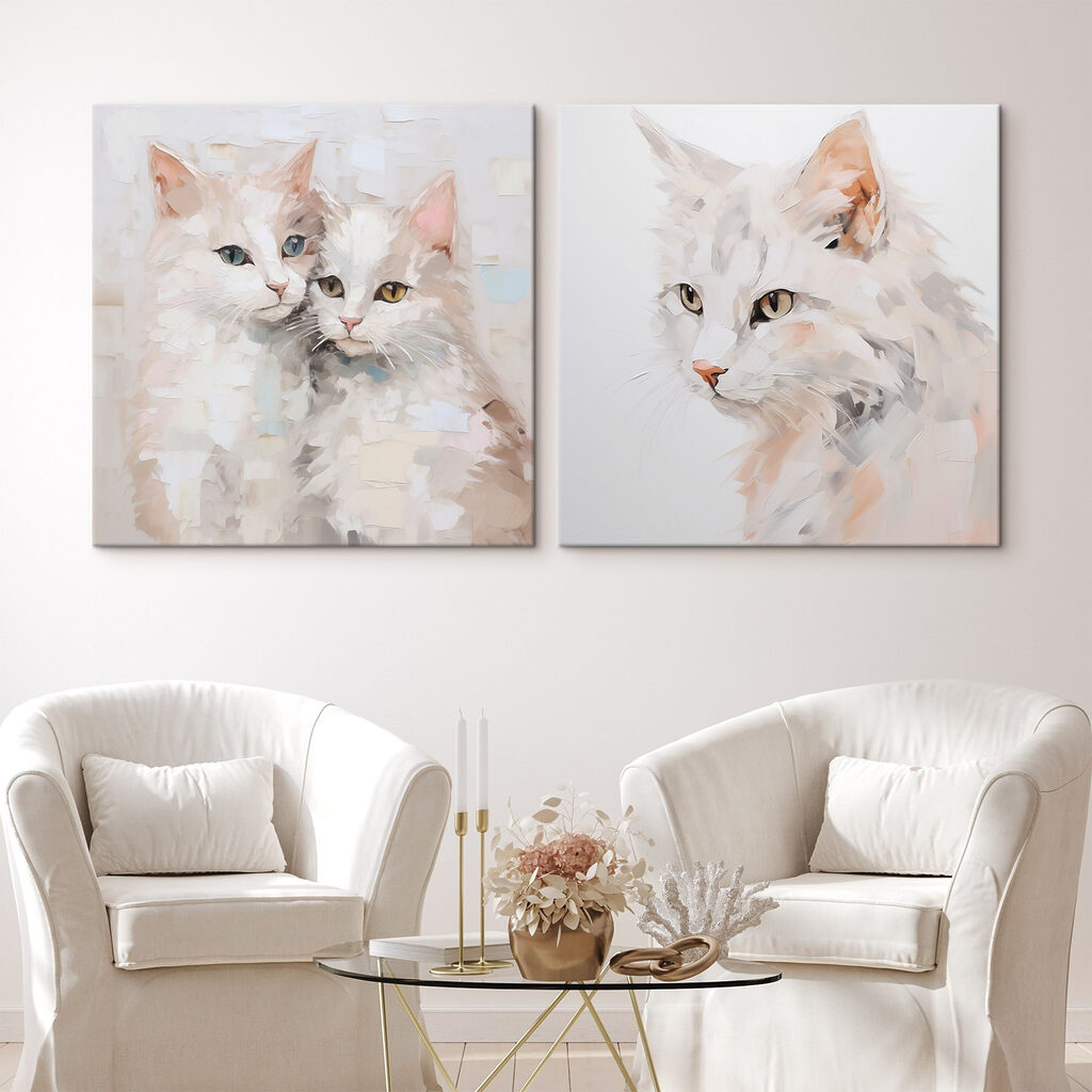 Dois gatos — interior 2