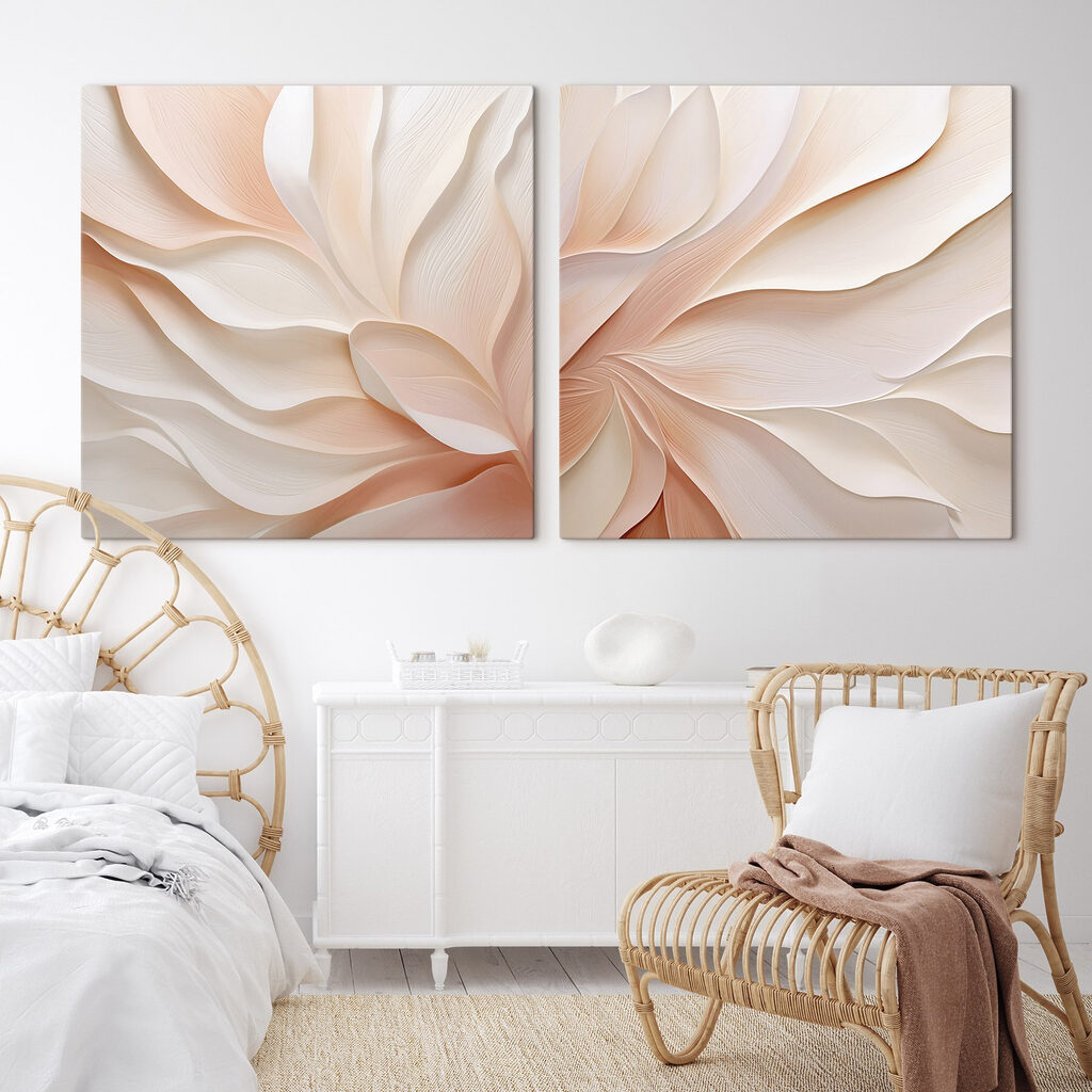 Flores em leque — interior 2
