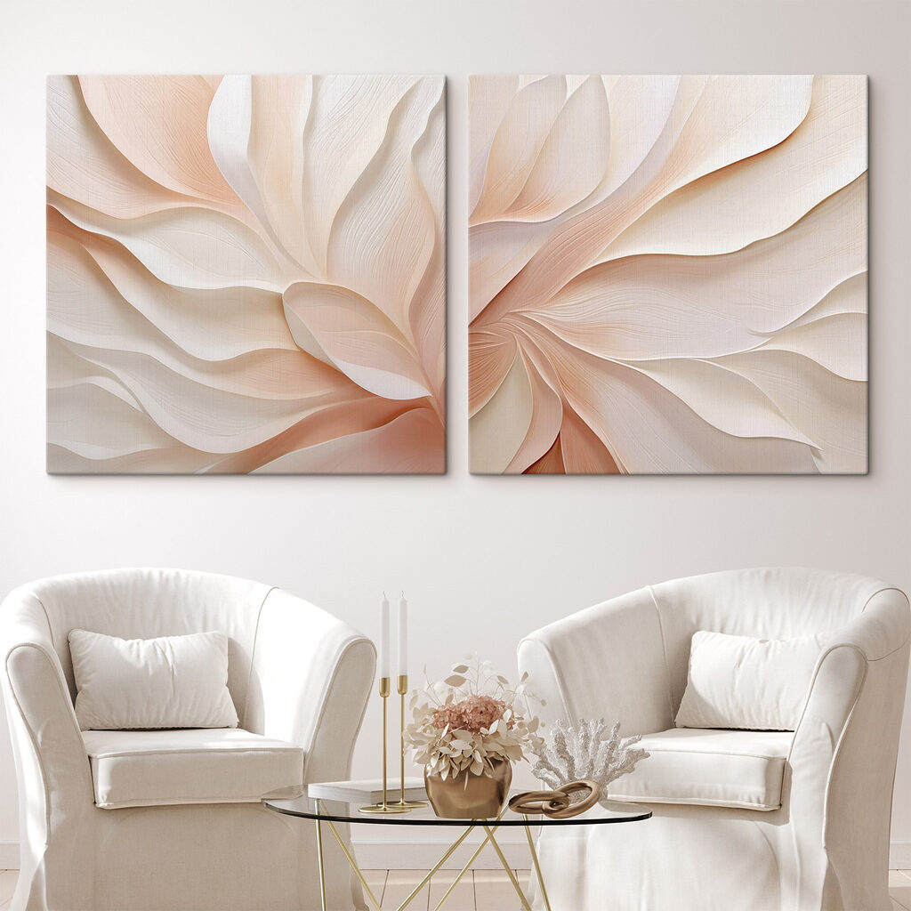 Flores em leque — interior 1
