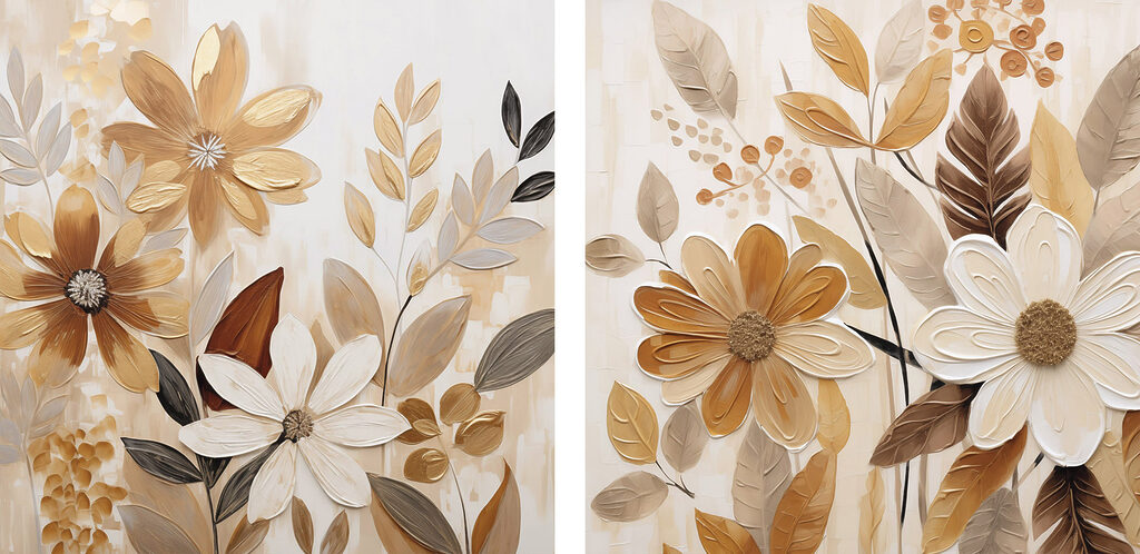 Jardim em ocre — design completo