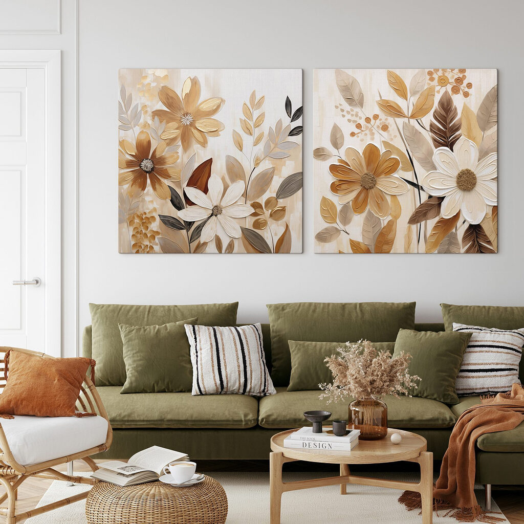 Jardim em ocre — interior 1