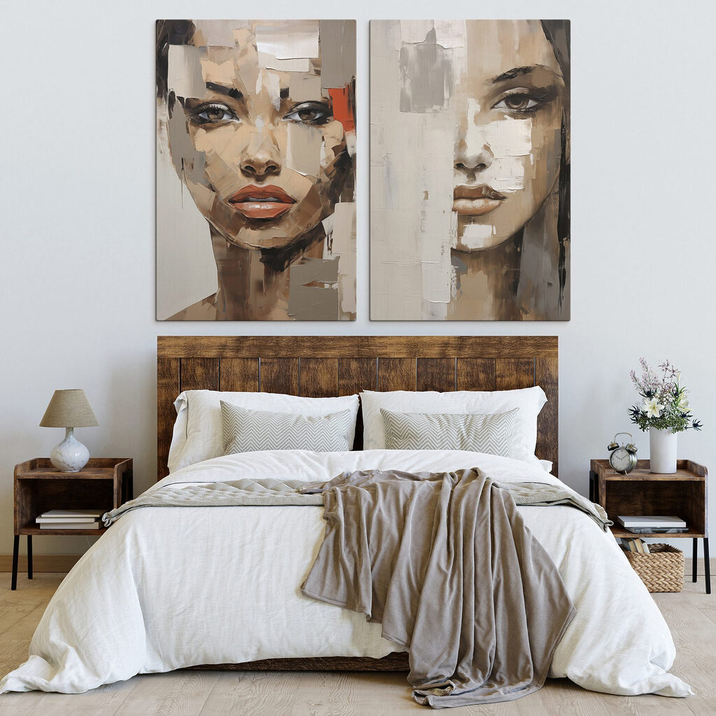 Retratos de traços claros — interior 1