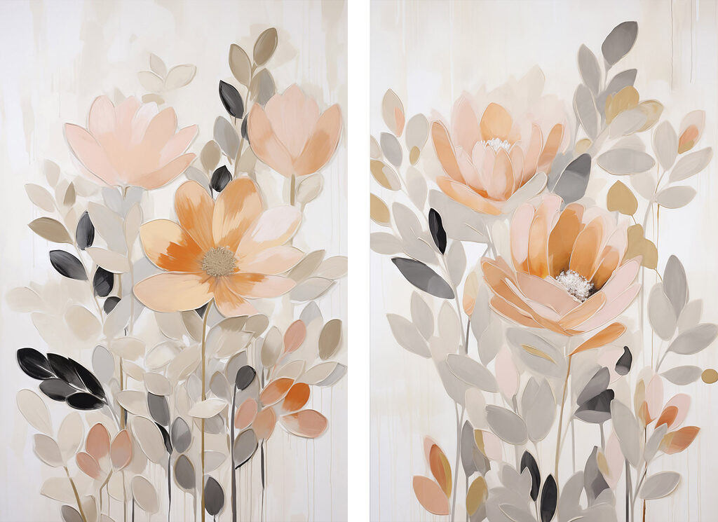 Ramo cor de alperce — design completo