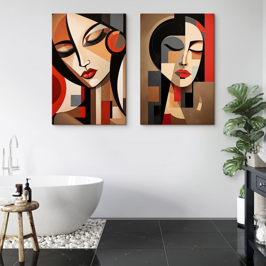 Duas mulheres coloridas — interior 2