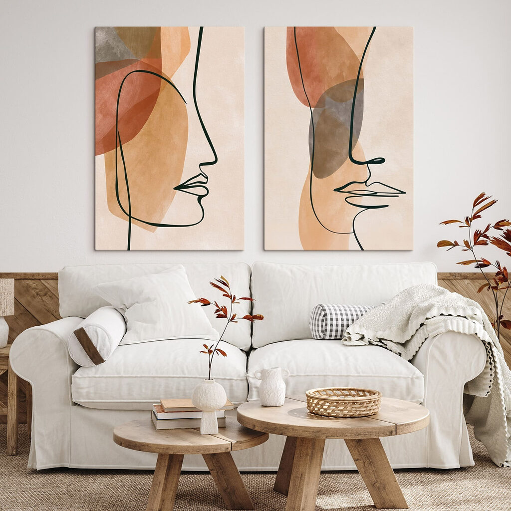 Perfis numa linha — interior 2