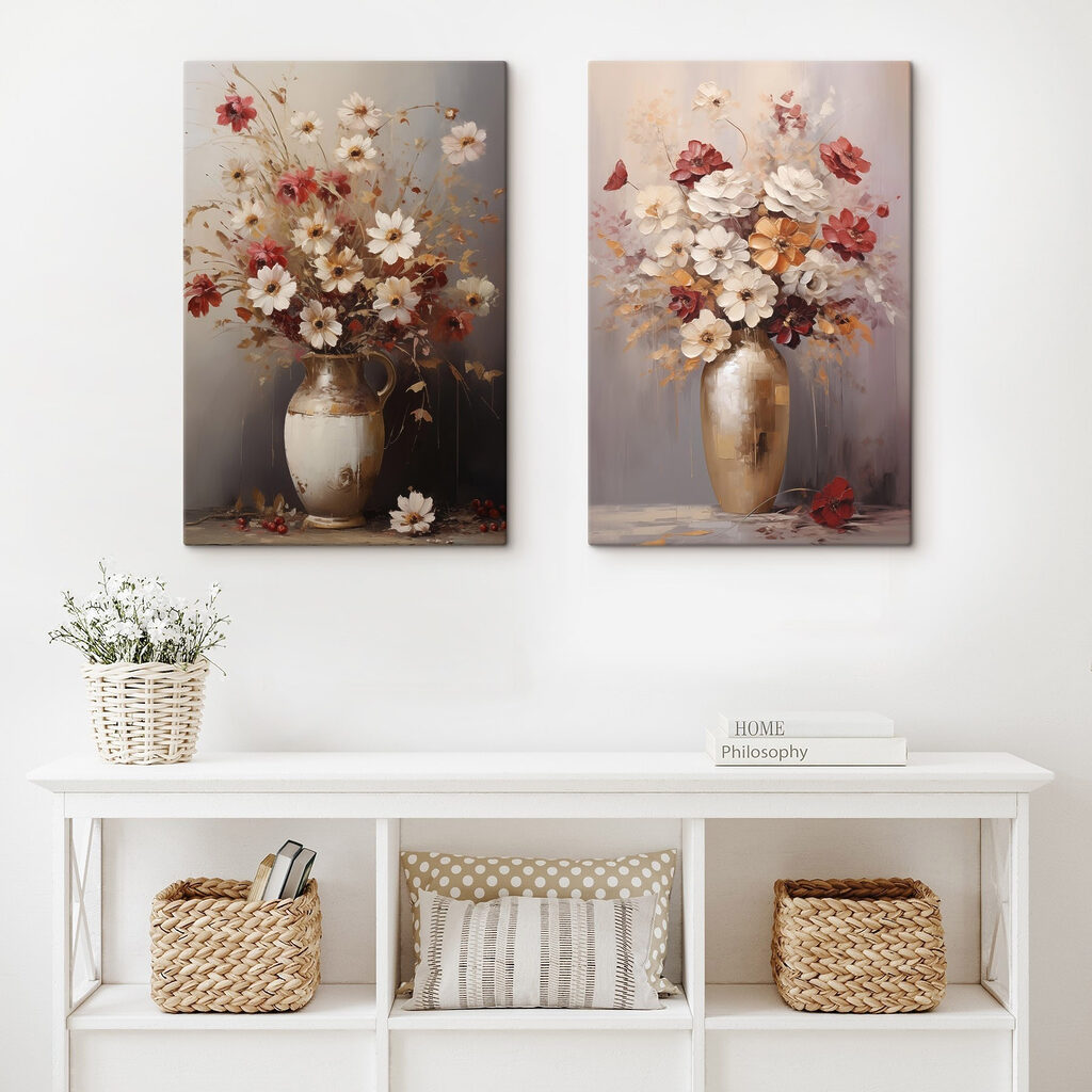 Vasos com flores silvestres — interior 2