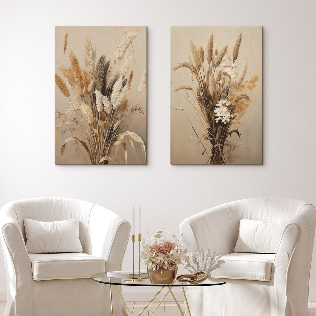Trigo e flores — interior 2