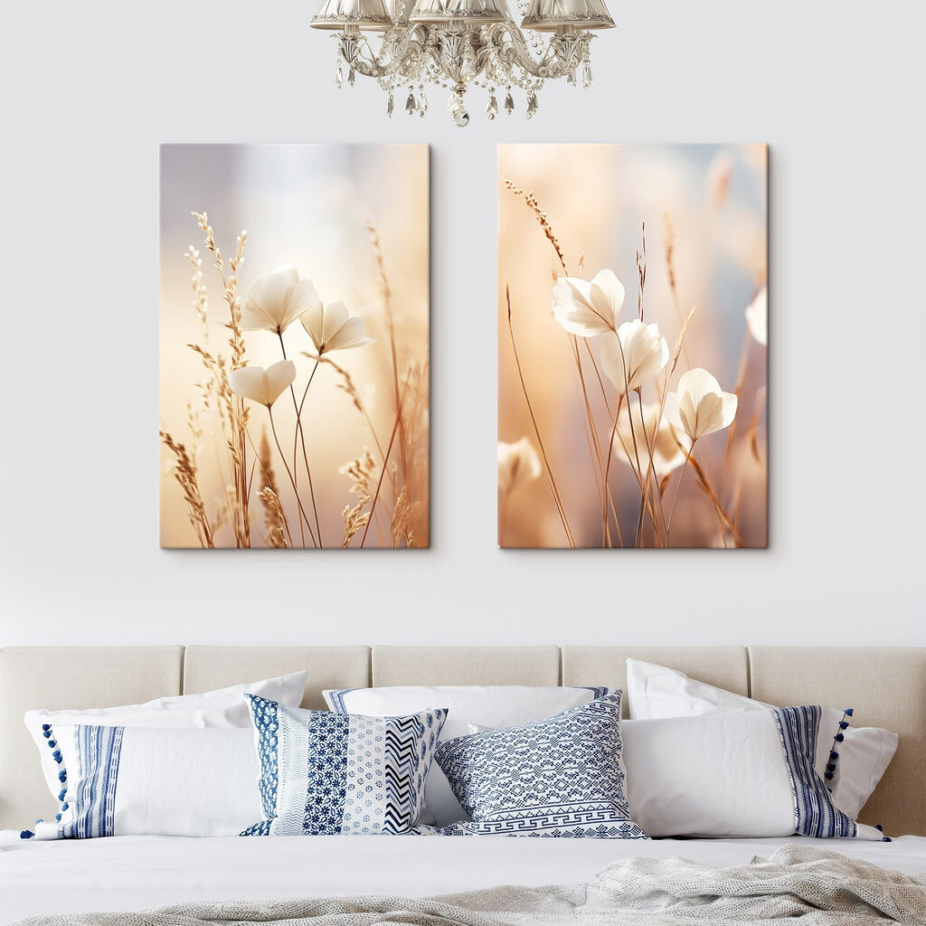 Flores à luz suave — interior 2