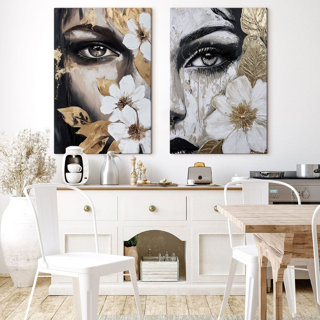 Olhar entre as flores — interior 2