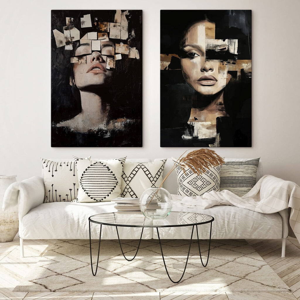 Retratos entre fragmentos — interior 1