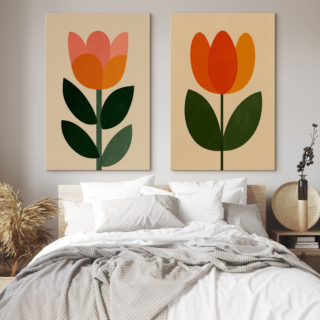 Duas tulipas simples — interior 2