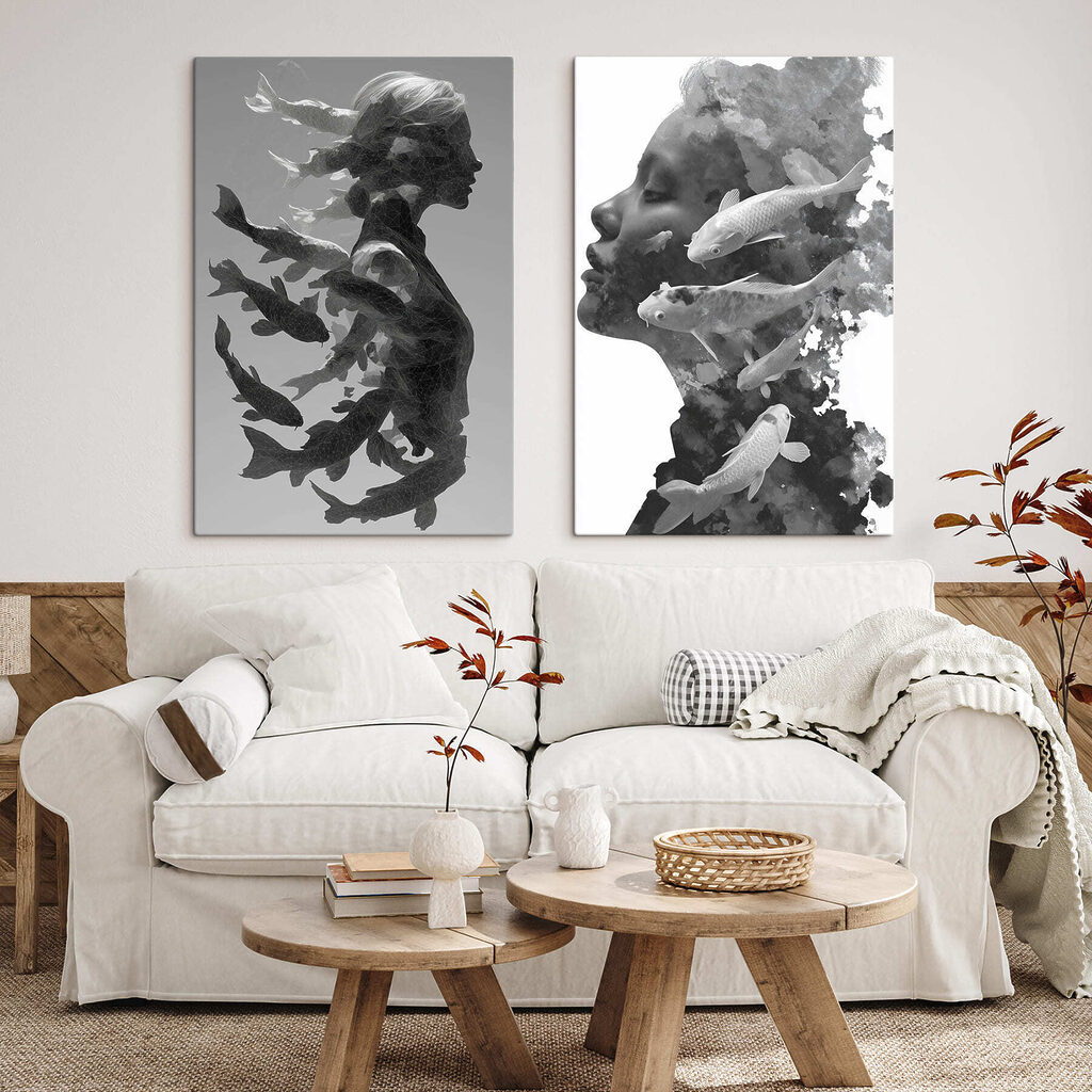 Perfis com peixes — interior 2