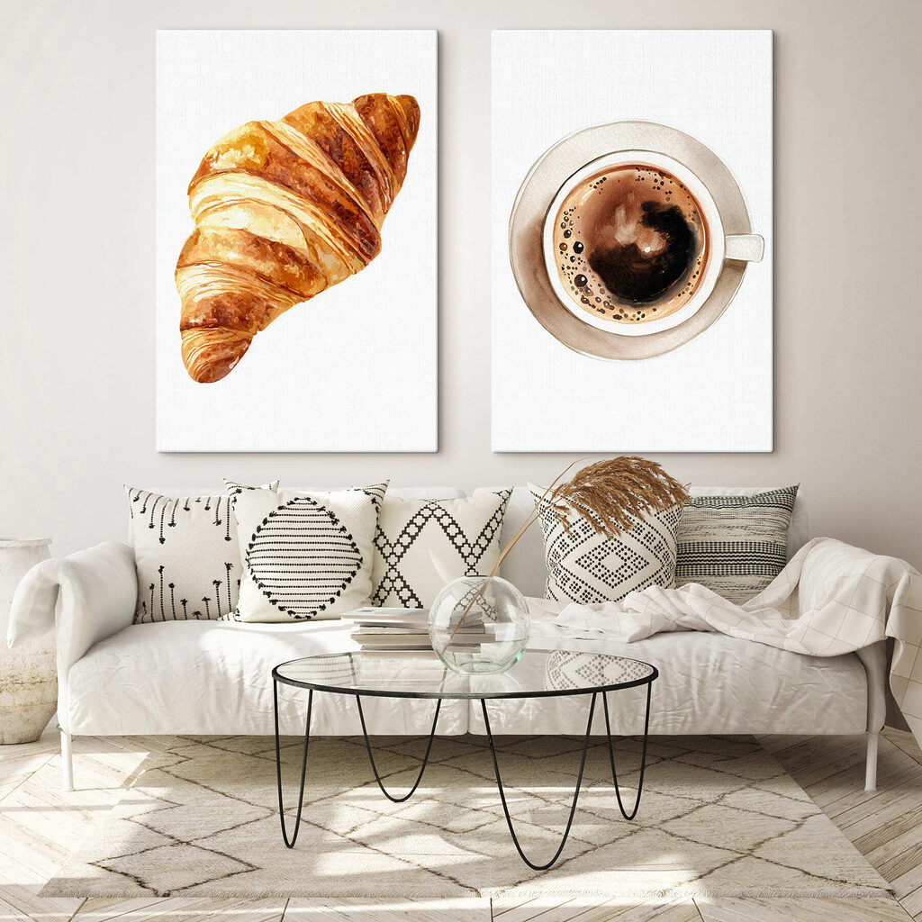 Croissant e café — interior 2