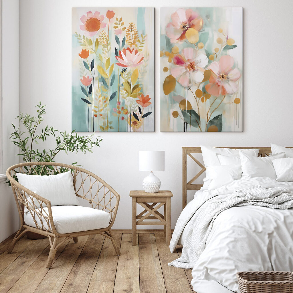 Dueto floral — interior 2