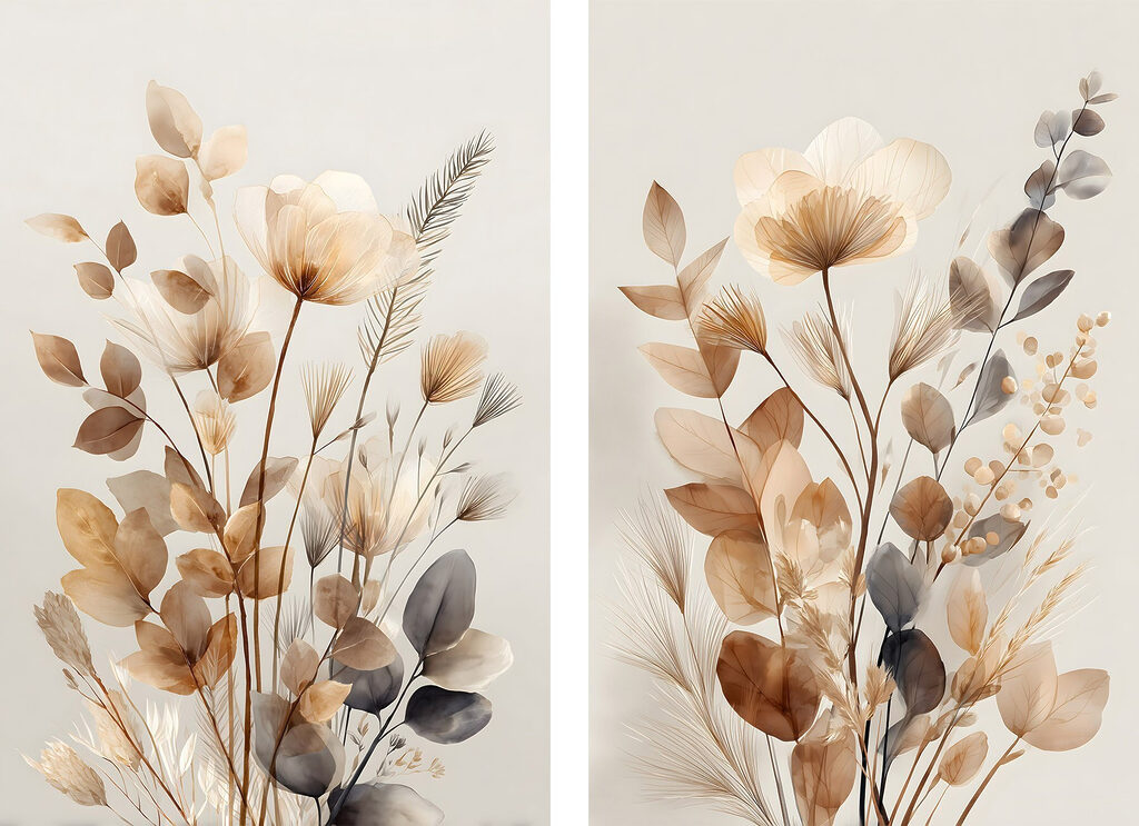 Ramos cor de areia — design completo