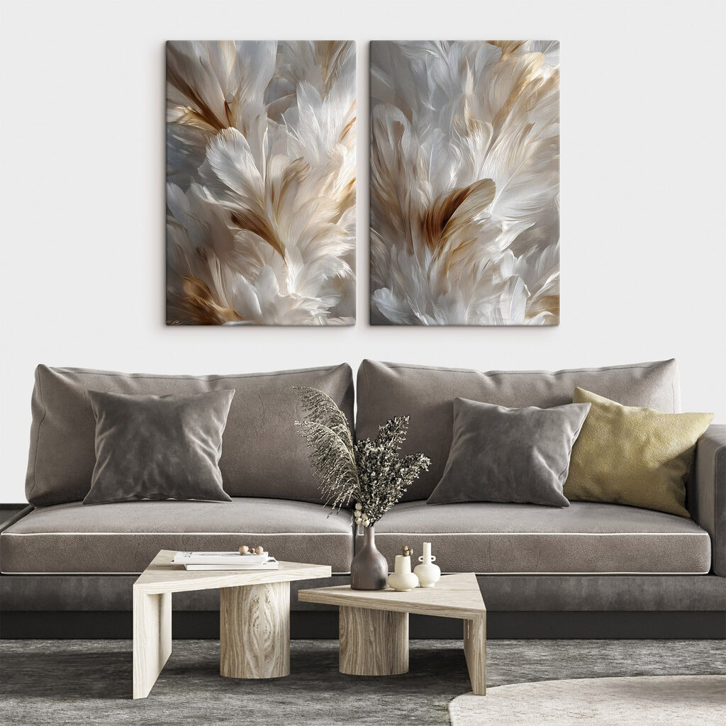 Movimento leve de penas — interior 2