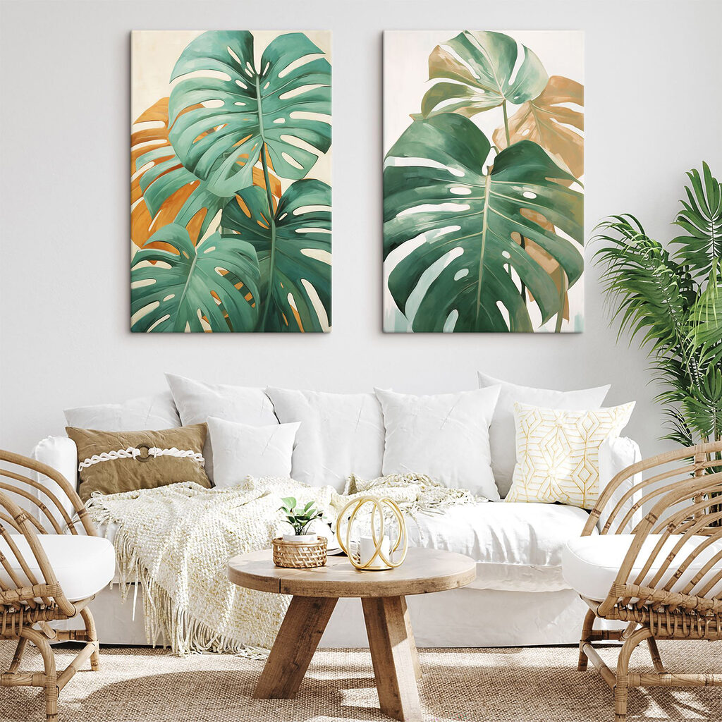 Folhas recortadas — interior 1