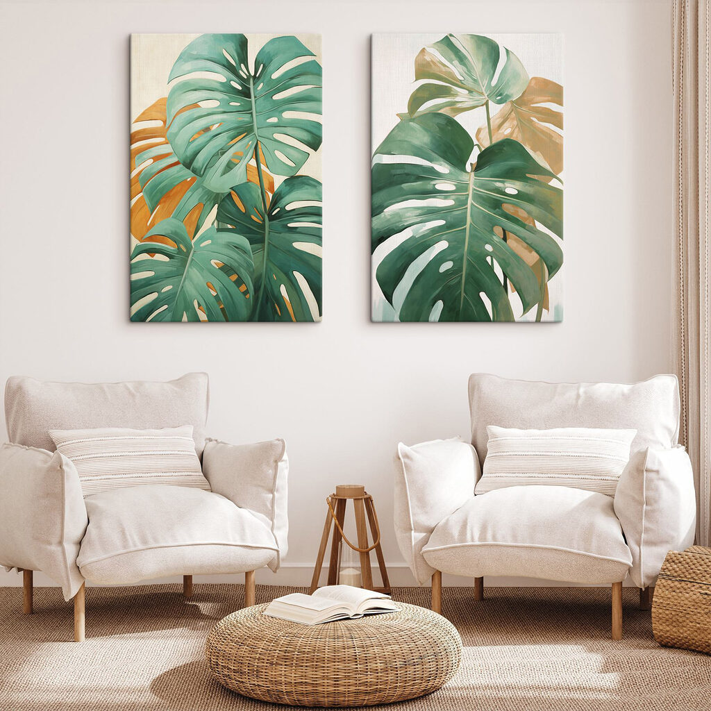 Folhas recortadas — interior 2