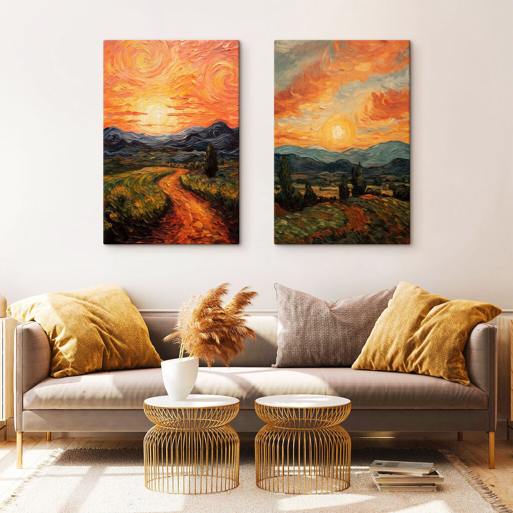 Sol sobre campos sinuosos — interior 1