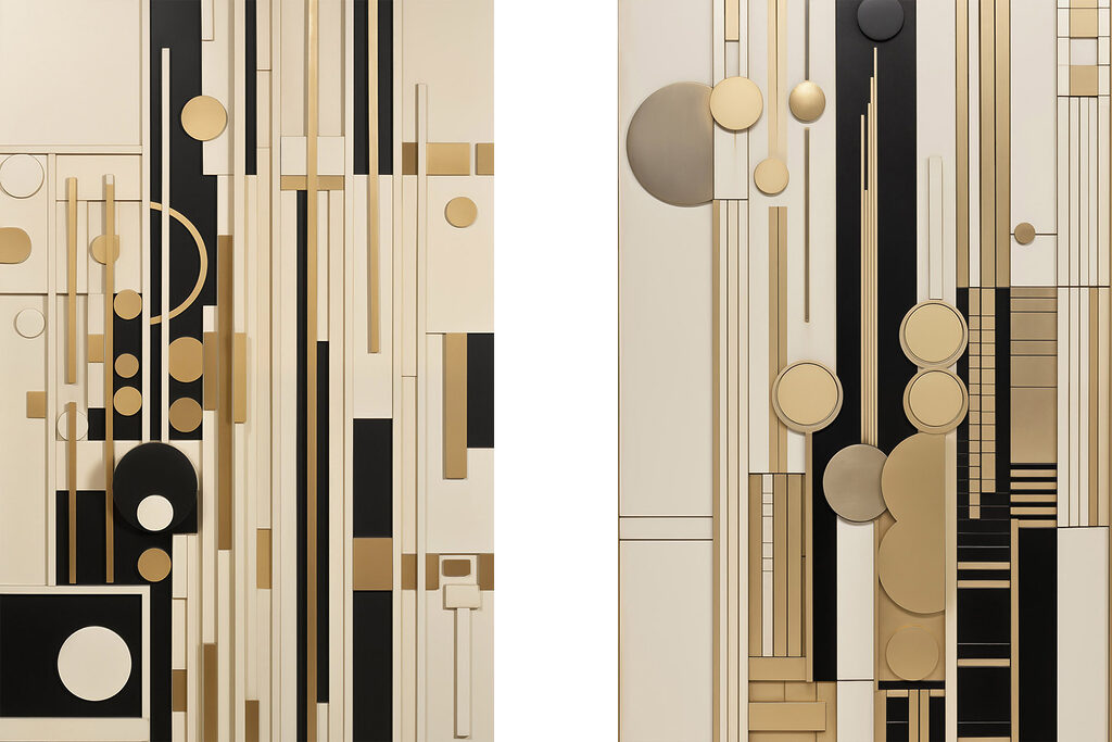 Ritmo de linhas — design completo
