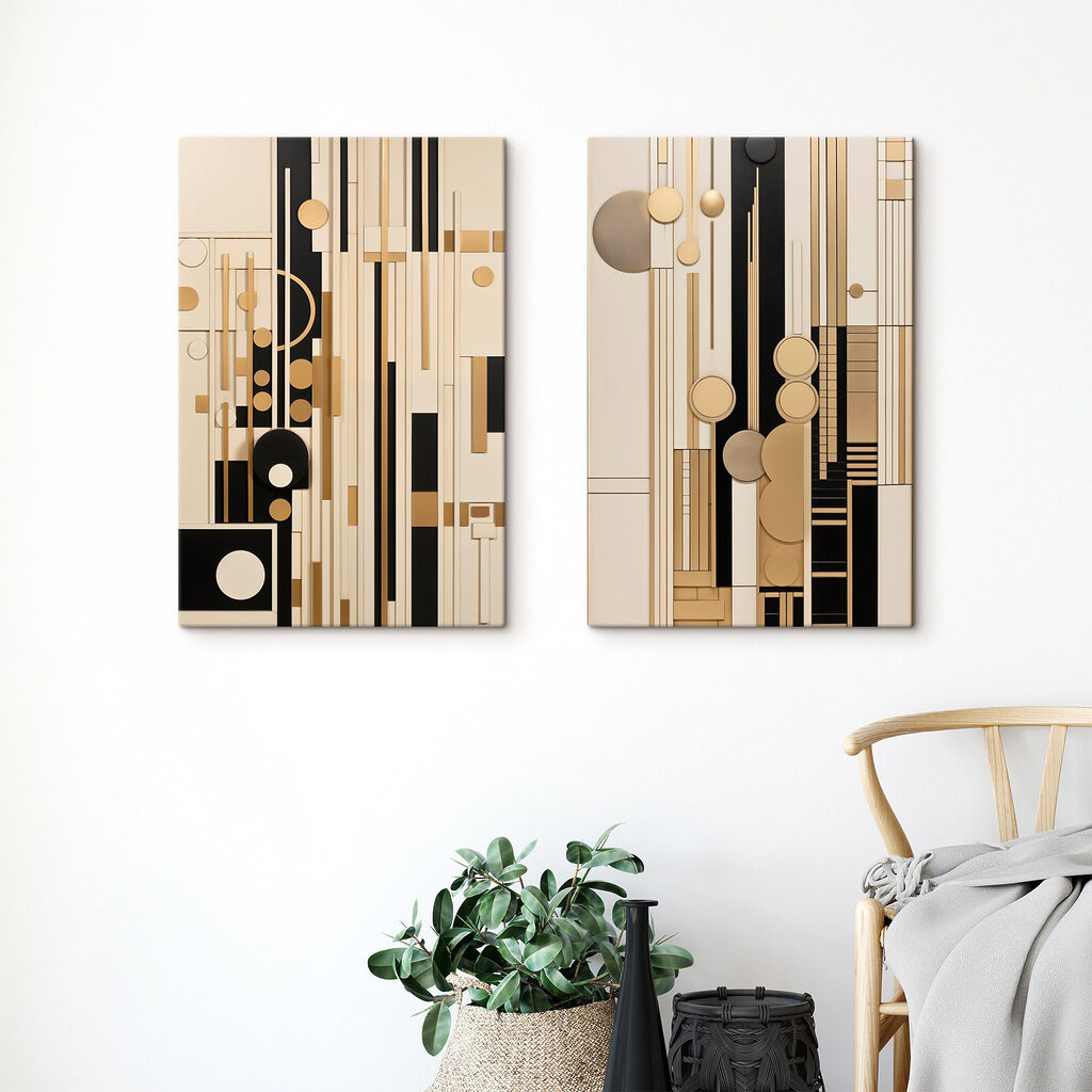 Ritmo de linhas — interior 1