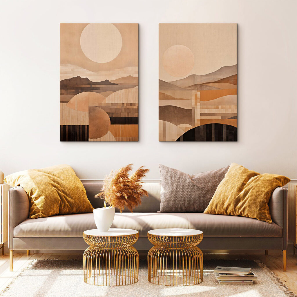 Sol sobre camadas — interior 1