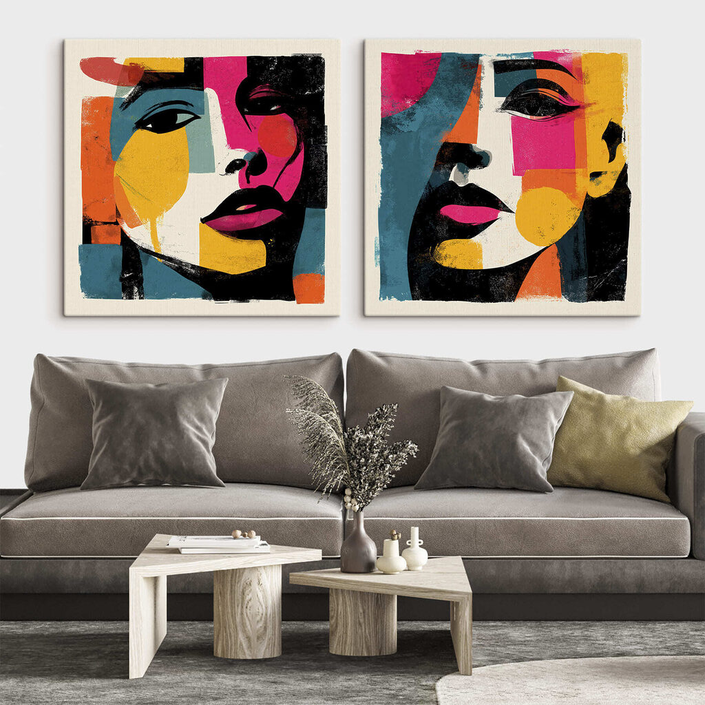 Olhares em cores vivas — interior 2